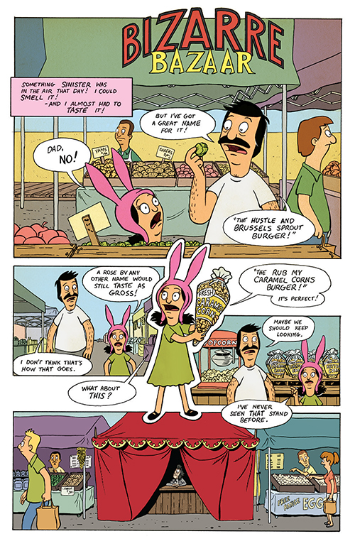 Free Comic Book Day, FCBD, Bob's Burgers, Dynamite Entertainment