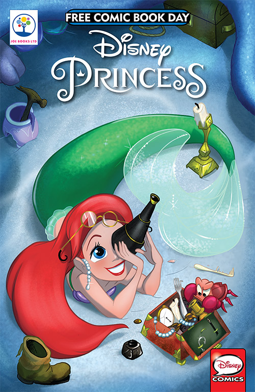 Free Comic Book Day, FCBD, Disney Princess, Ariel Spotlight, Joe Books