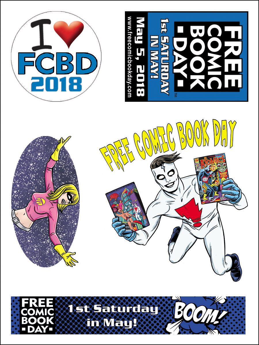 Free Comic Book Day, FCBD, temporary tattoos 