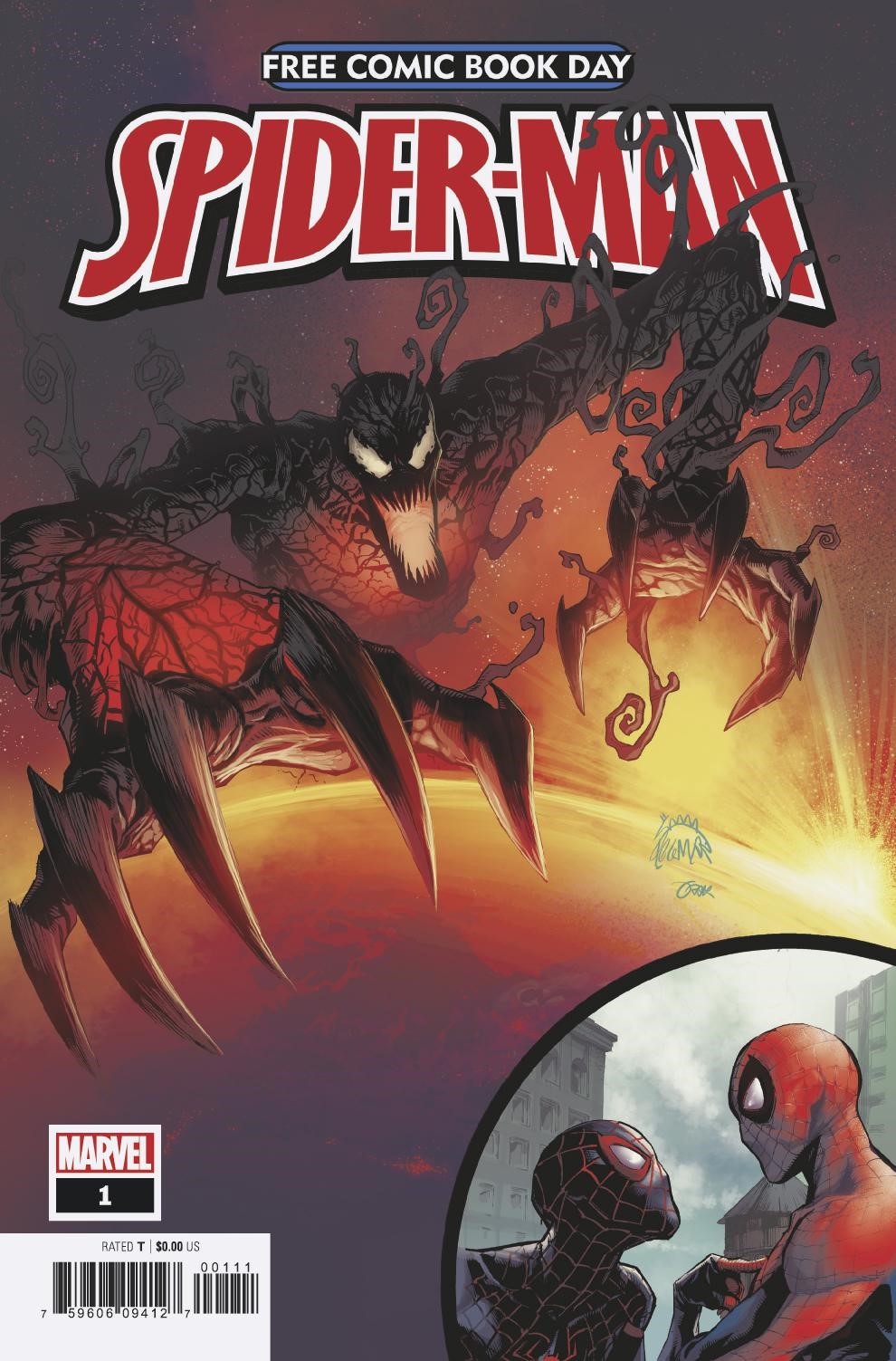Image result for free comicbook day spider-man venom