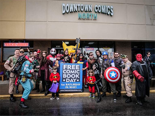 Free Comic Book Day, FCBD, event, photos 