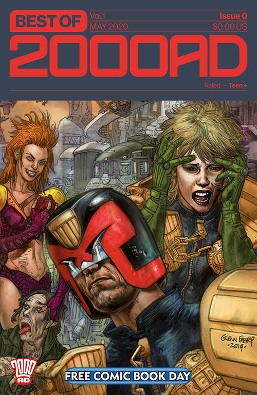 Free Comic Book Day, FCBD, Rebellion, 2000AD