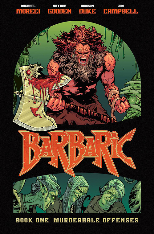 Barbaric. Art by Nathan Gooden.