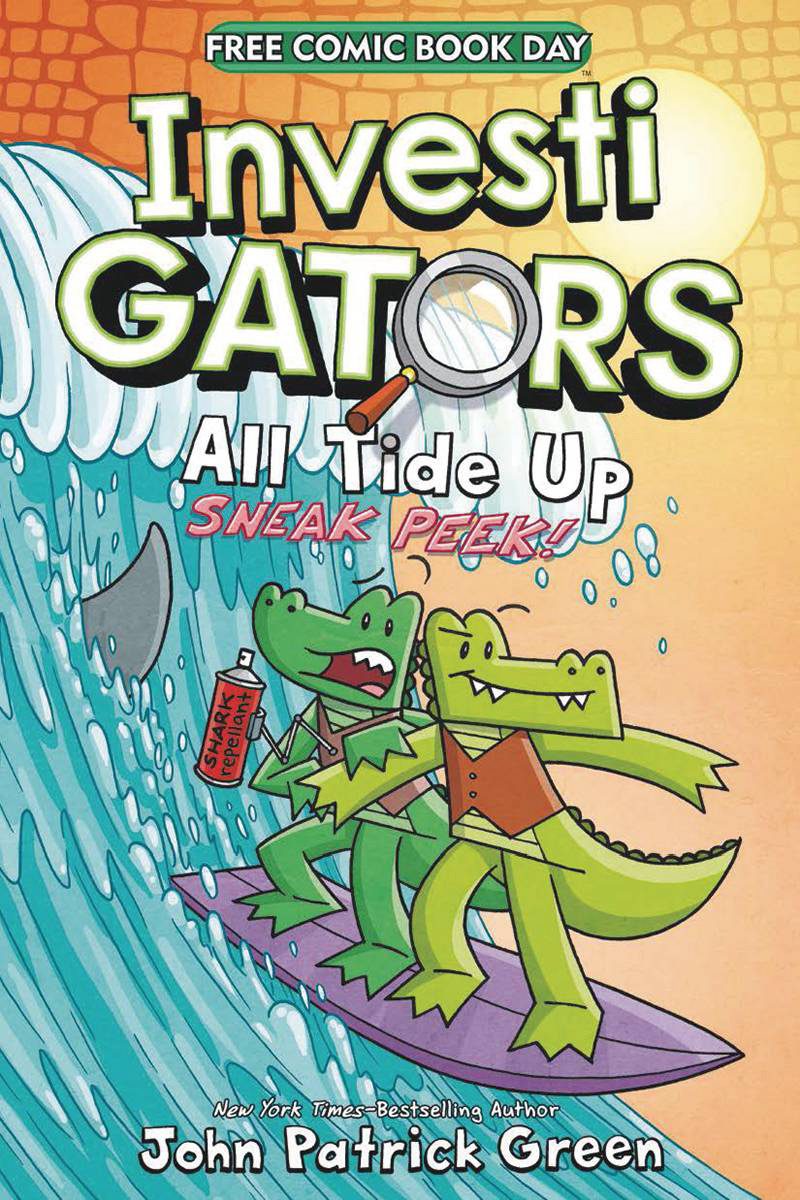 Free Comic Book Day, FCBD, First Second Book, InvestiGators All Tide Up Sneak Peek 