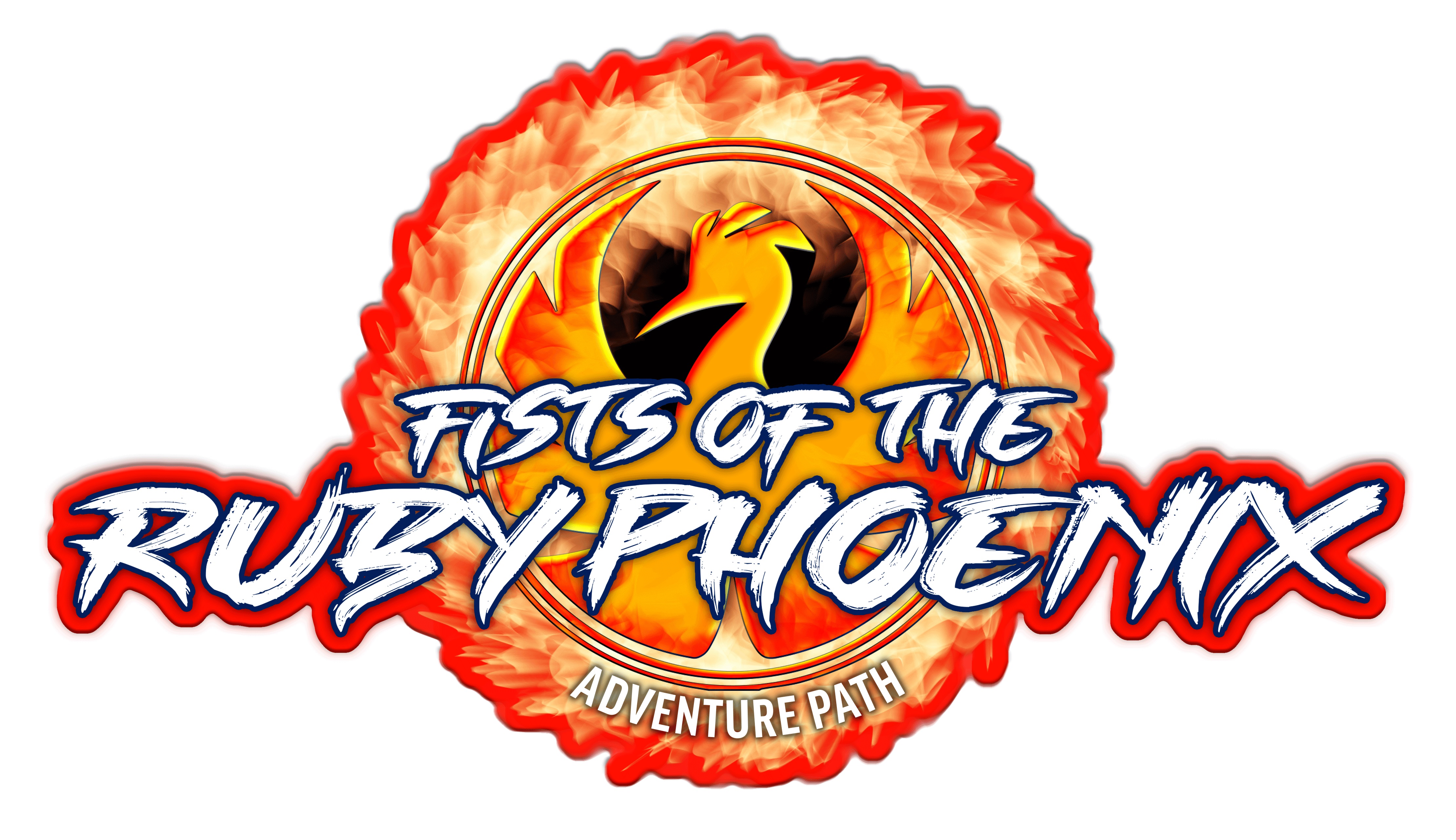 Pathfinder Battles Fists of the Ruby Phoenix logo by WizKids