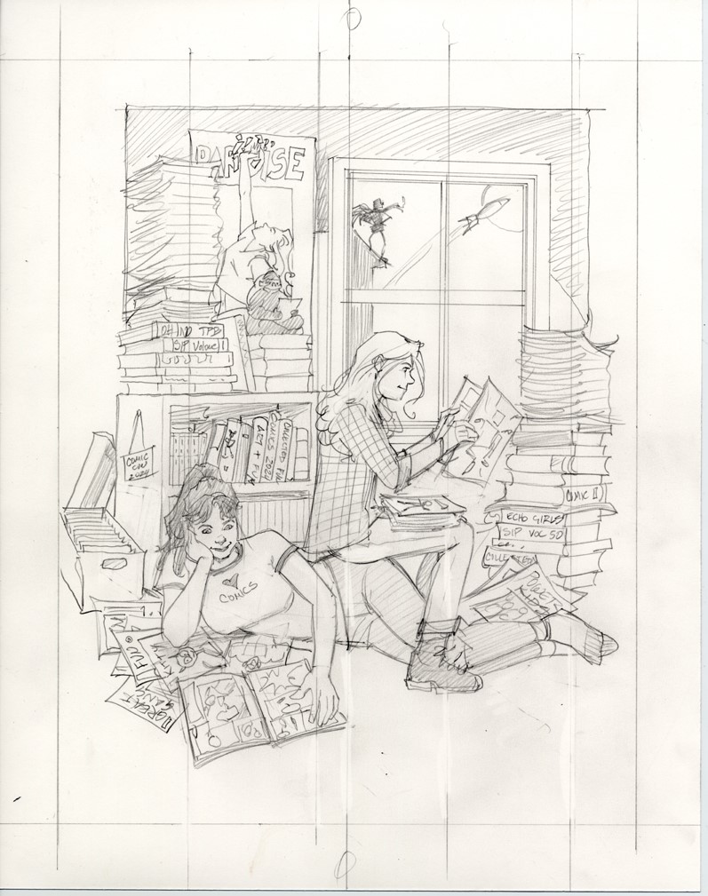 Terry Moore FCBD 2024 line art